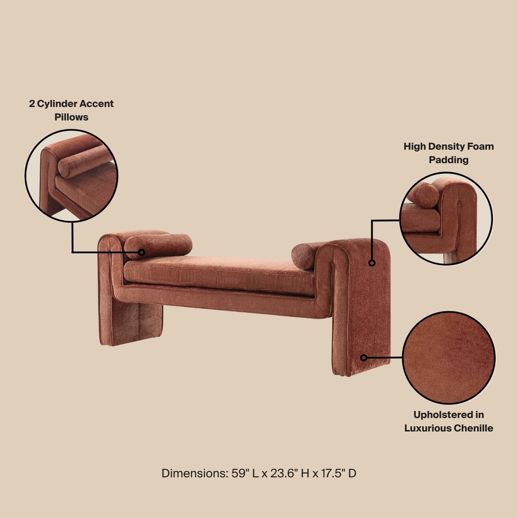 Huylars Terracotta Bench - Thumbnail - Image 9