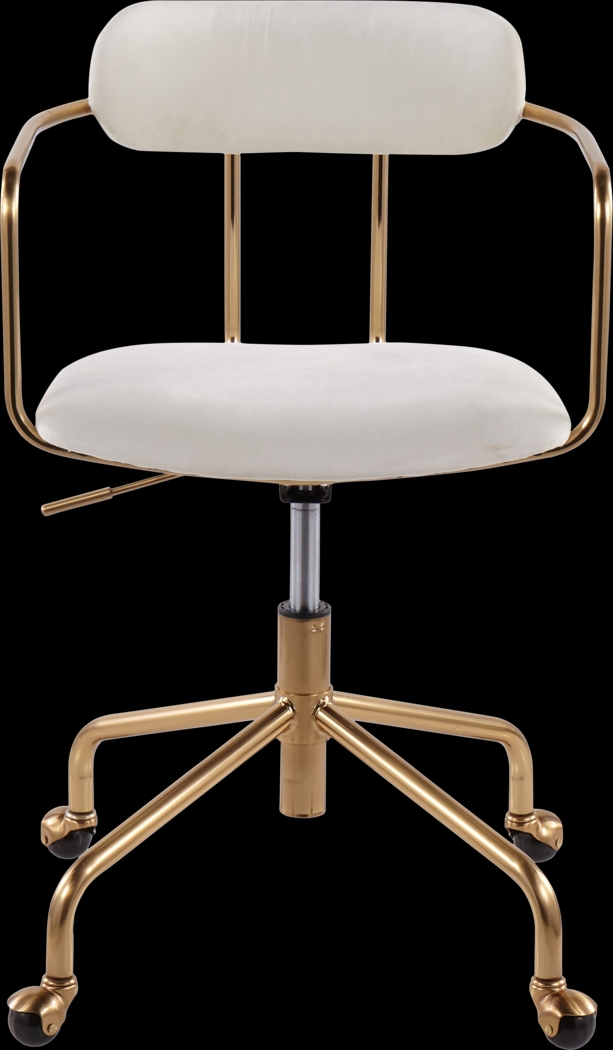 Hyalite Cream Office Chair - Thumbnail - Image 5