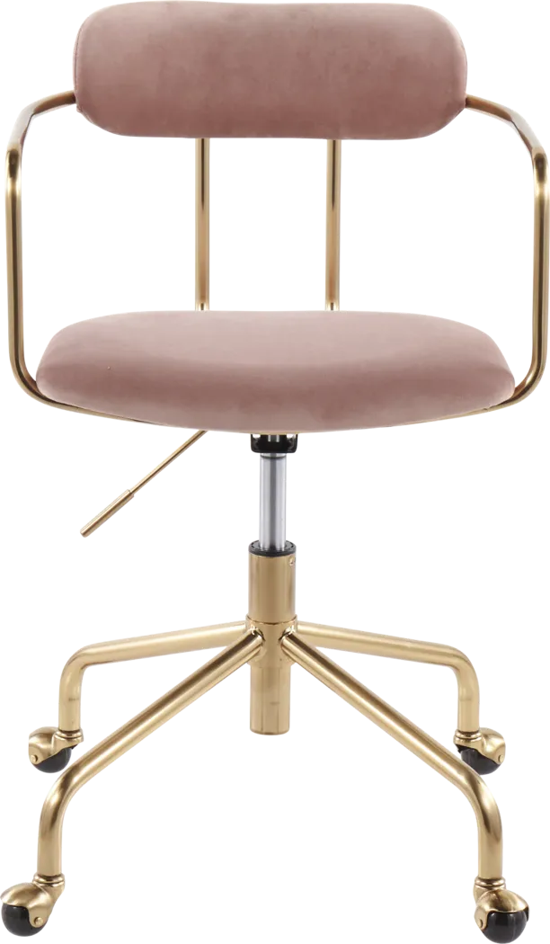 Hyalite Pink Office Chair - Thumbnail - Image 5