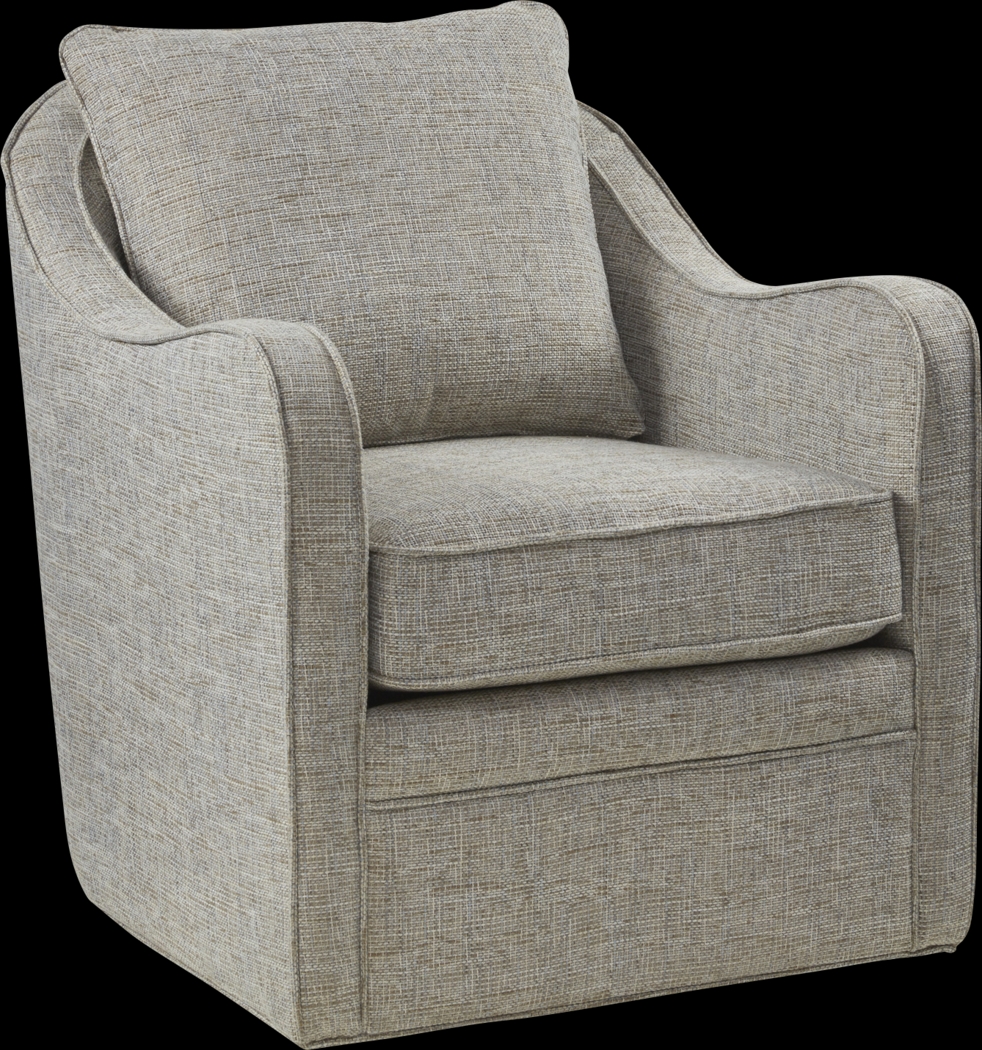 Hyclimb Gray Accent Chair - Thumbnail - Image 1