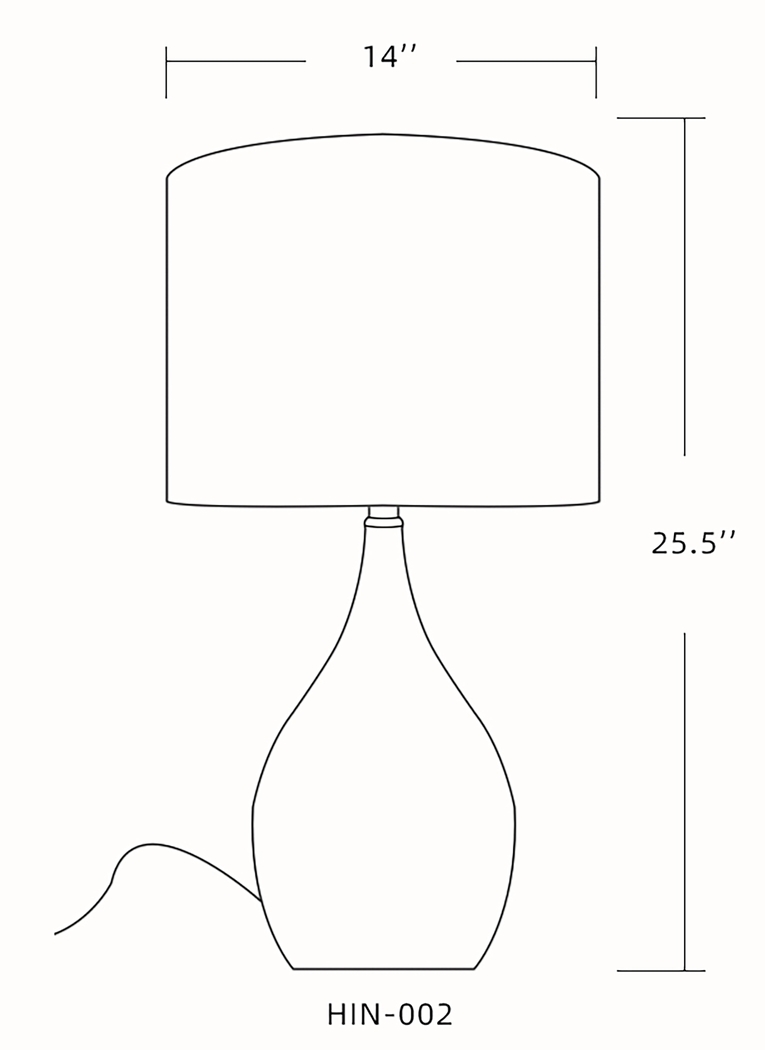Hyder Place Ivory Lamp - Thumbnail - Image 7