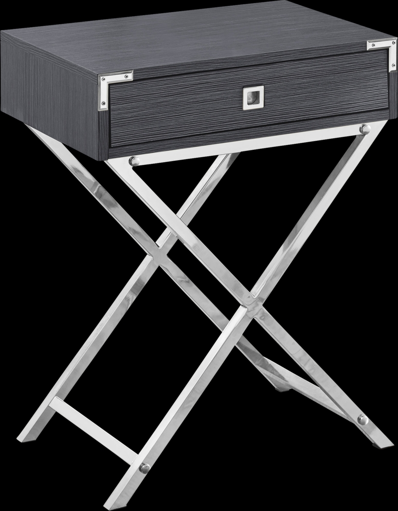 Hydesdale Charcoal Accent Table - Thumbnail - Image 1