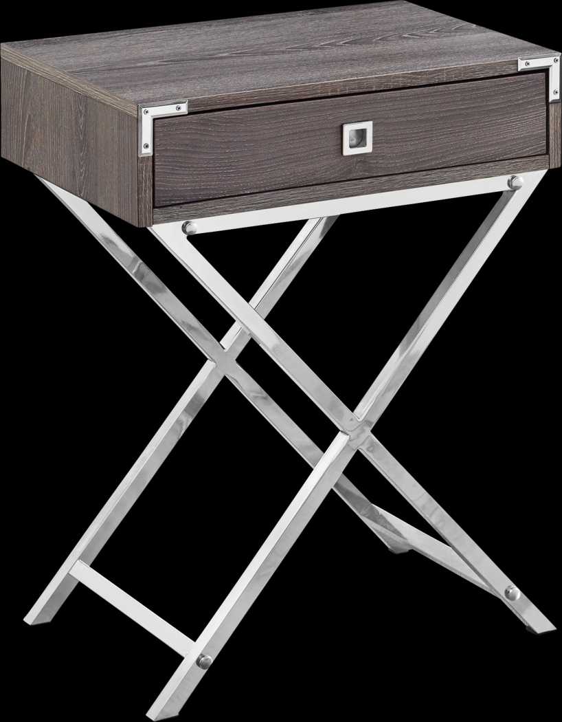 Hydesdale Taupe Accent Table - Thumbnail - Image 1