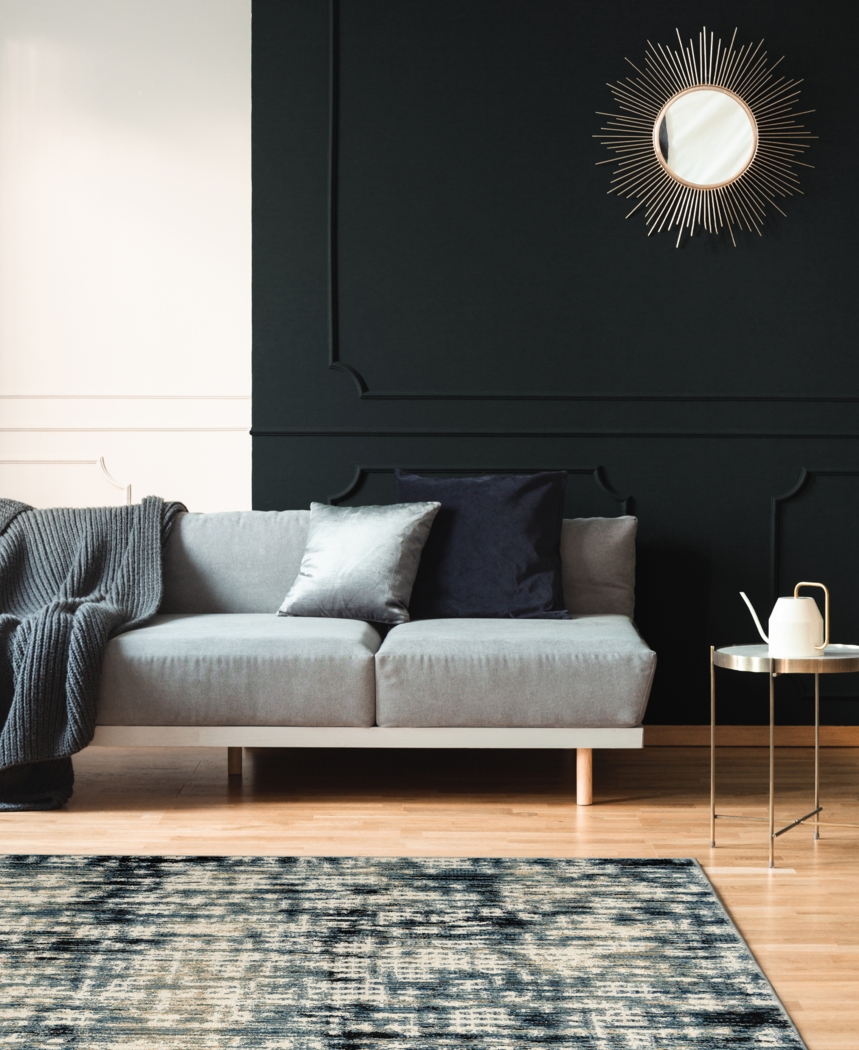 Hydran Blue 5'1 x 7'6 Rug - Thumbnail - Image 2