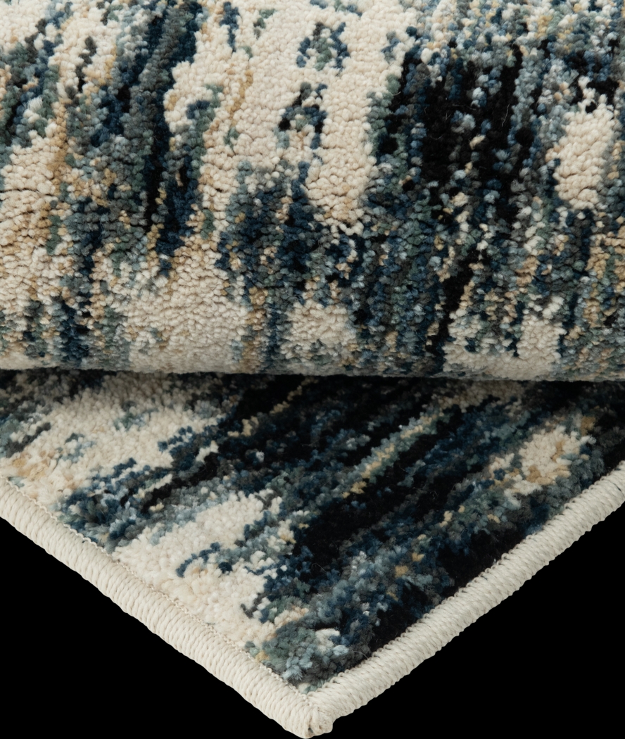 Hydran Blue 5'1 x 7'6 Rug - Thumbnail - Image 9