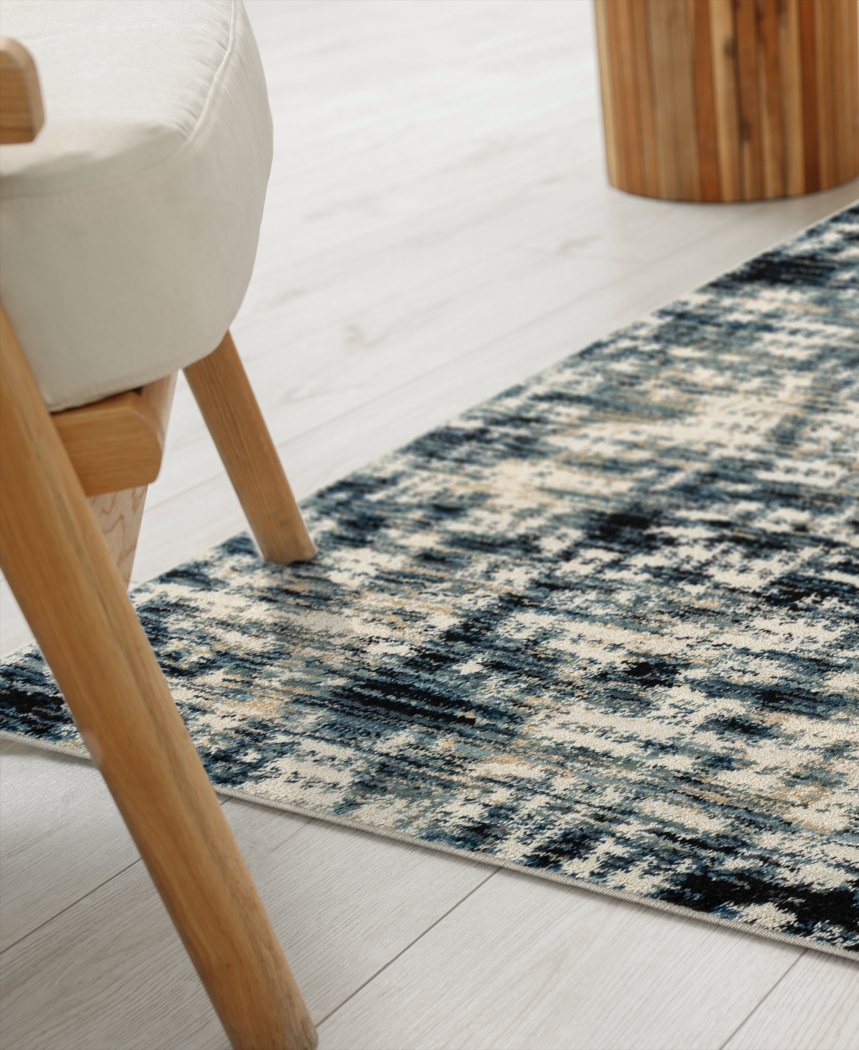 Hydran Blue 7'8 x 10'x10 Rug - Thumbnail - Image 8