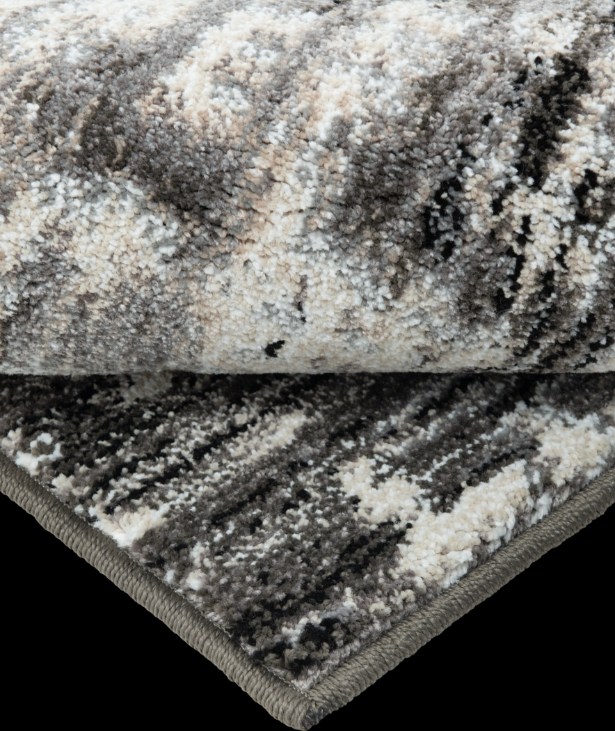 Hydran Gray 5'1 x 7'6 Rug - Thumbnail - Image 5