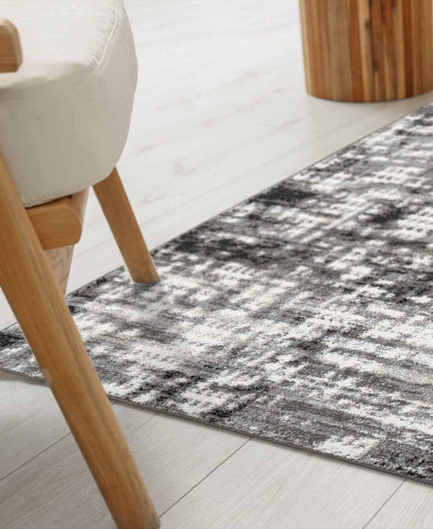 Hydran Gray 5'1 x 7'6 Rug - Thumbnail - Image 8