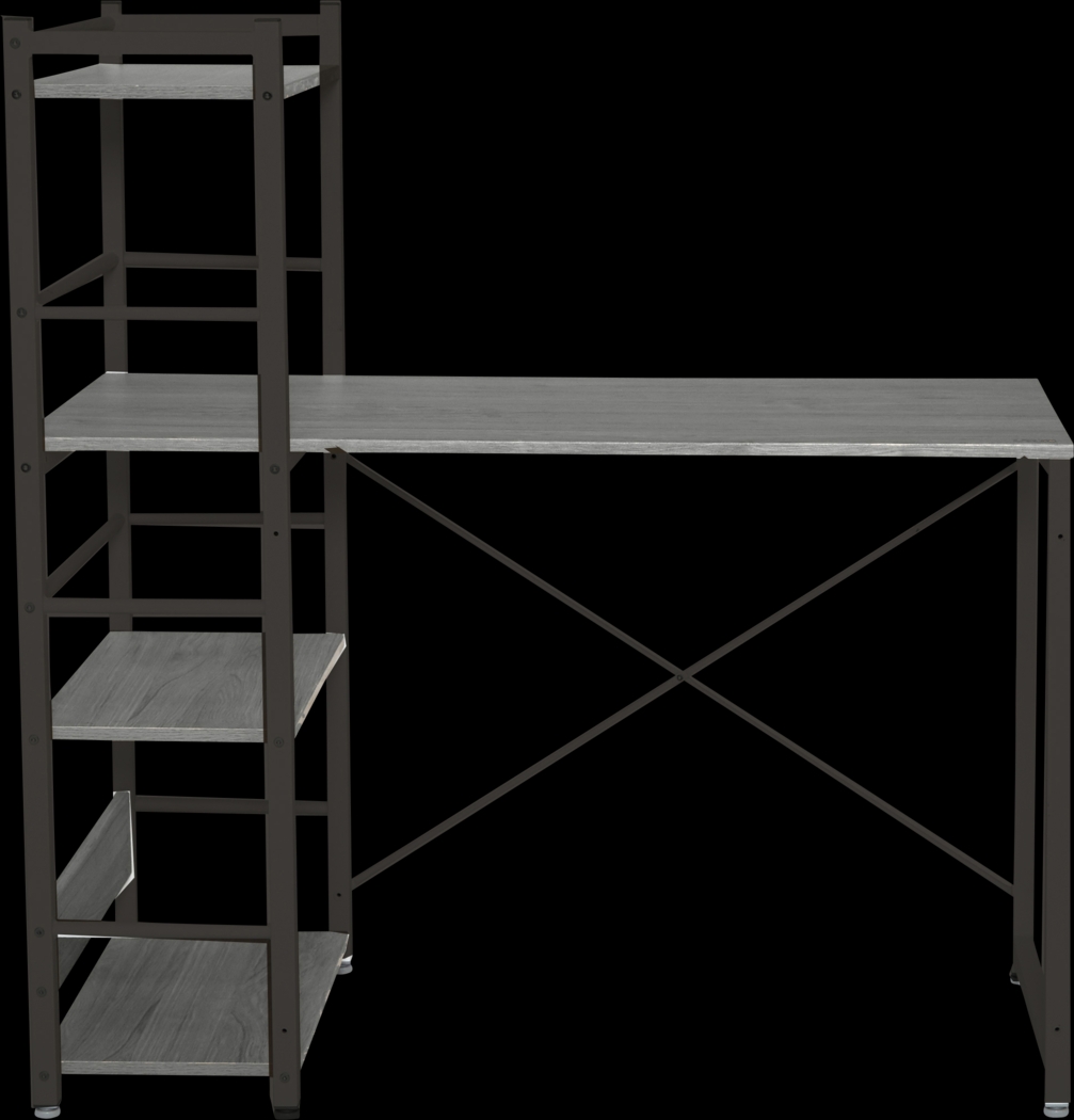 Hyland Gray Desk - Thumbnail - Image 2