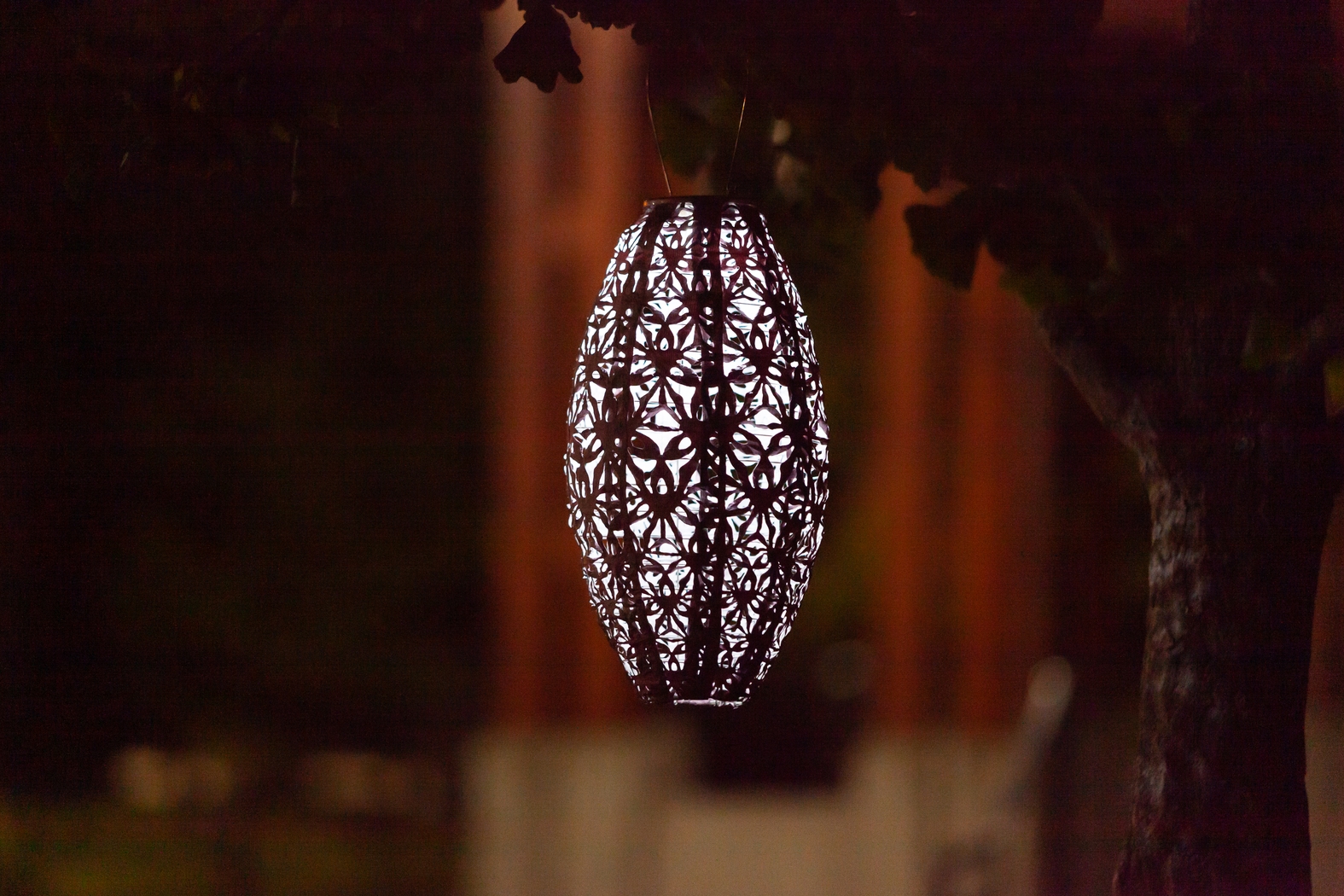 Hymin Estates Outdoor Pink Solar Lantern - Thumbnail - Image 14