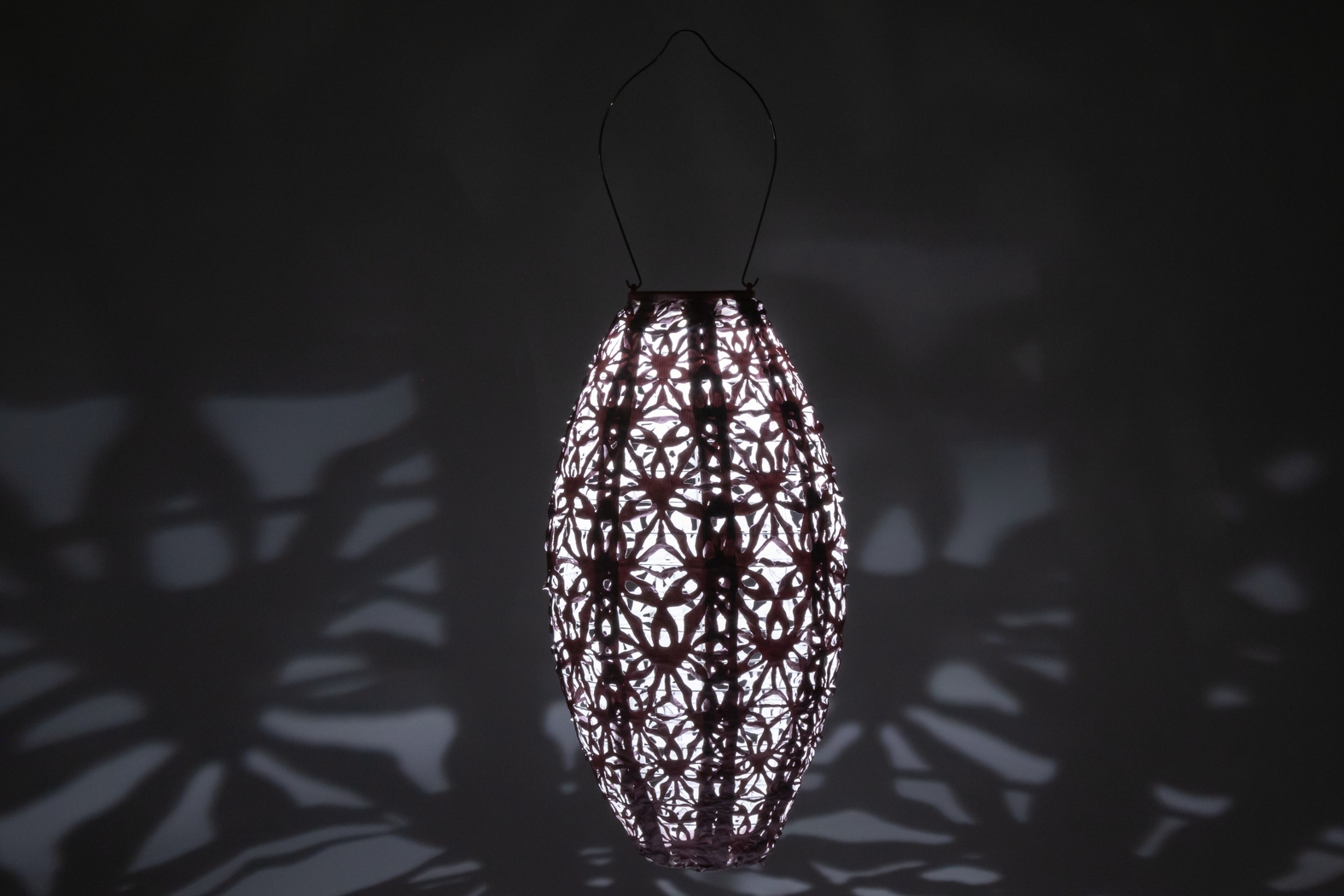 Hymin Estates Outdoor Pink Solar Lantern - Thumbnail - Image 19