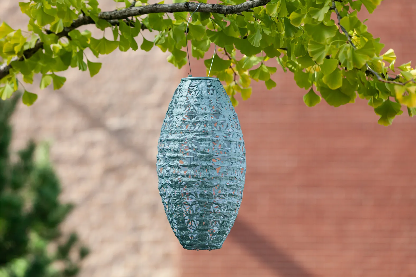 Hymin Estates Outdoor Sage Solar Lantern - Thumbnail - Image 14