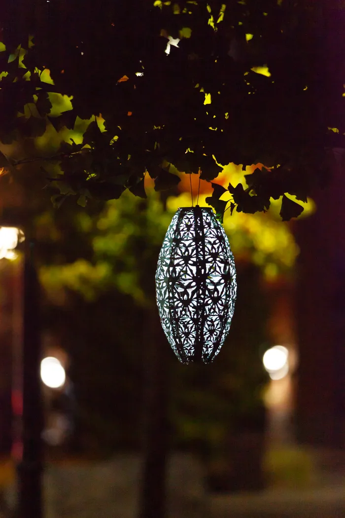 Hymin Estates Outdoor Sage Solar Lantern - Thumbnail - Image 19