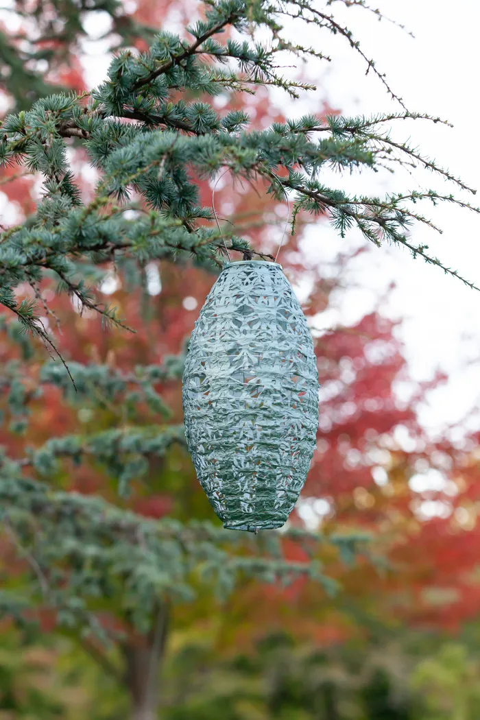 Hymin Estates Outdoor Sage Solar Lantern - Thumbnail - Image 5