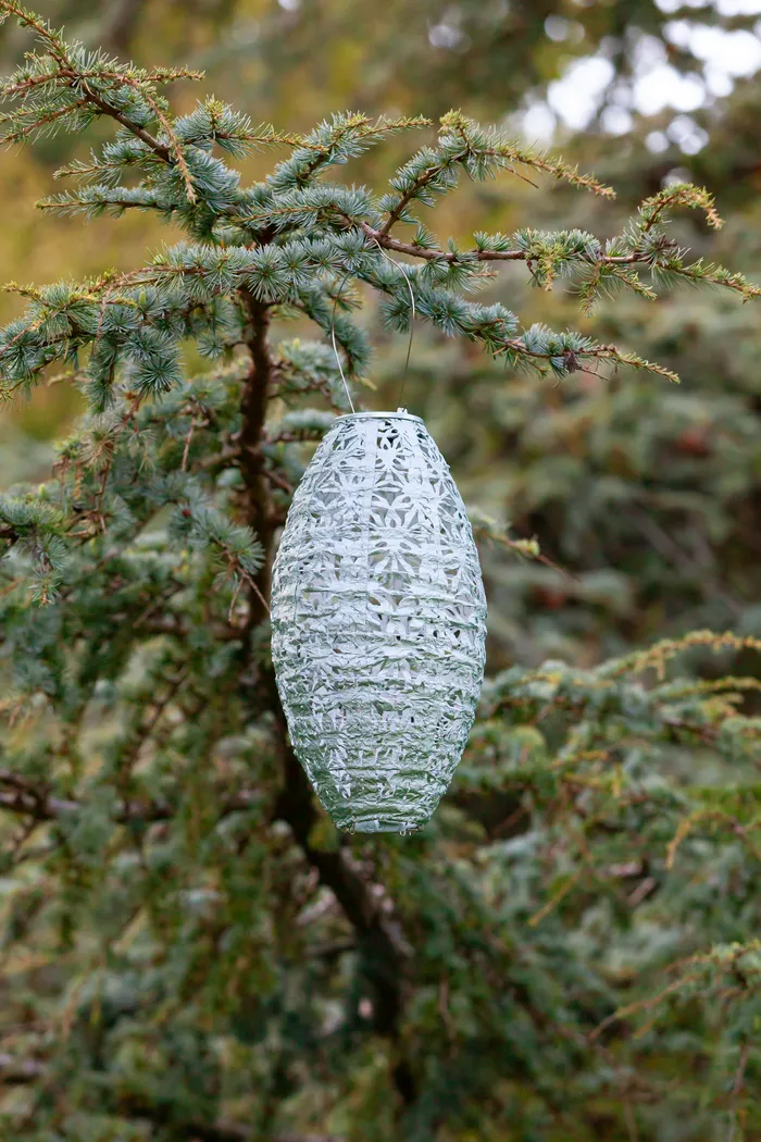 Hymin Estates Outdoor Sage Solar Lantern - Thumbnail - Image 6