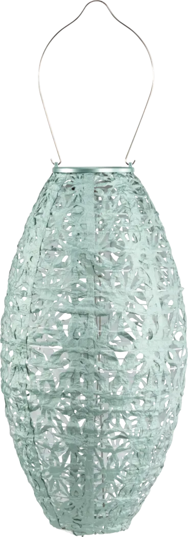 Hymin Estates Outdoor Sage Solar Lantern - Thumbnail - Image 1