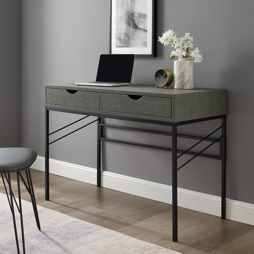 Hyridge Gray Desk - Thumbnail - Image 4
