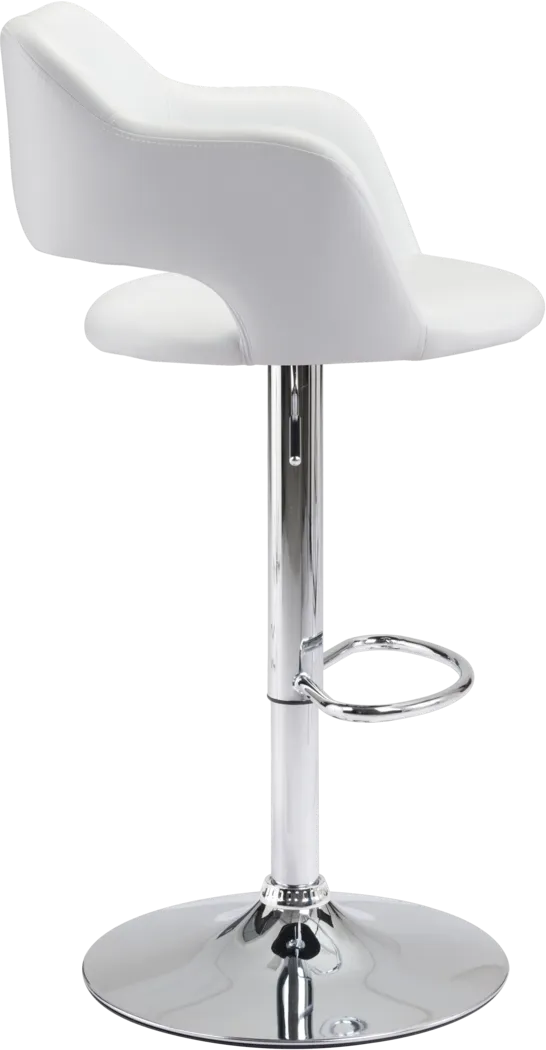 Hysteria White Barstool - Thumbnail - Image 3