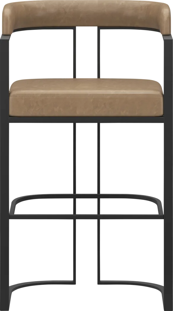 Iaera Gray Bar Height Stool - Thumbnail - Image 11