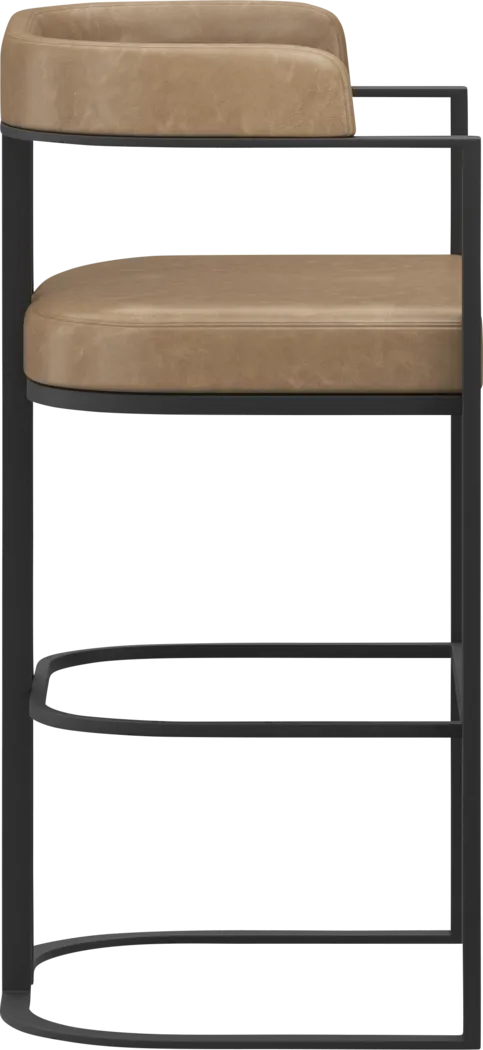 Iaera Gray Bar Height Stool - Thumbnail - Image 12