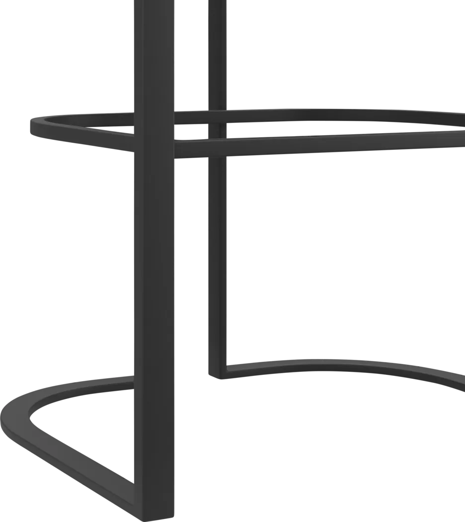 Iaera Gray Bar Height Stool - Thumbnail - Image 5