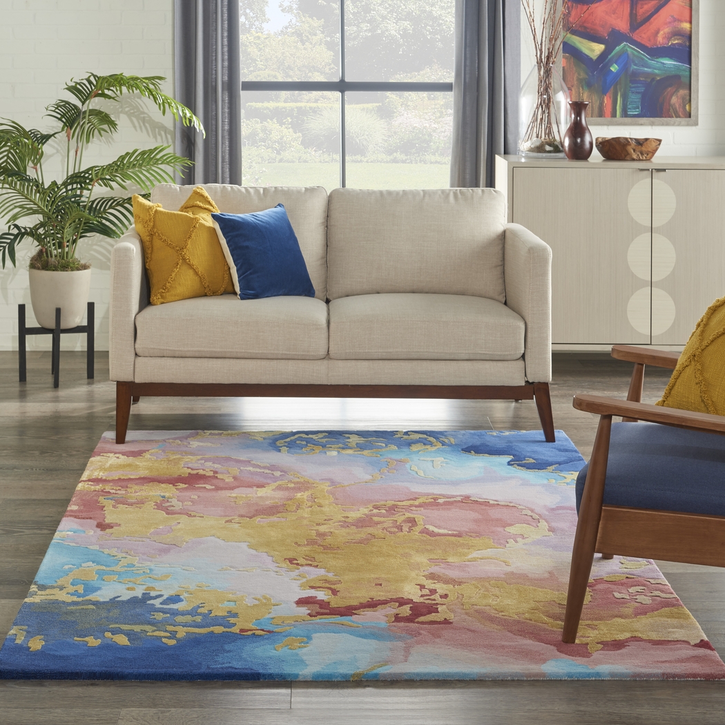 Ialoris Multi 5'6 x 7'5 Rug - Thumbnail - Image 7