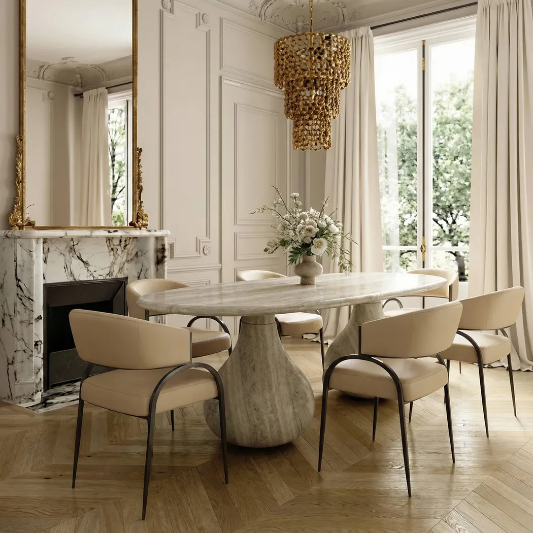 Ibapah Brown Side Chair - Thumbnail - Image 2