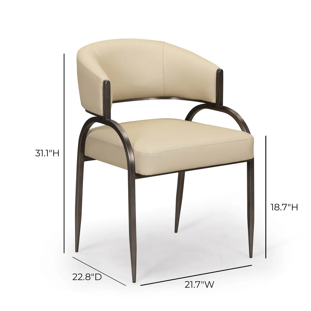 Ibapah Brown Side Chair - Thumbnail - Image 7