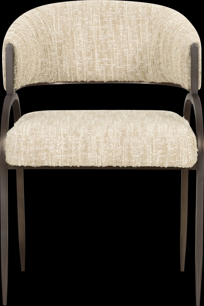 Ibapah I Cream Arm Chair - Thumbnail - Image 3