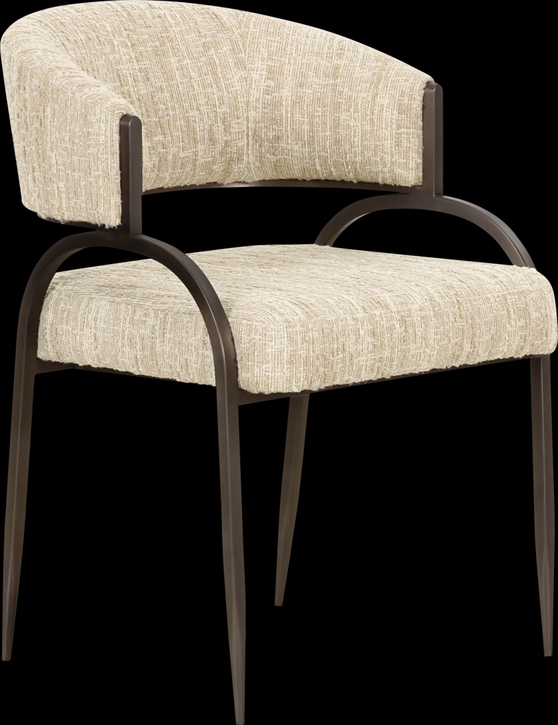 Ibapah I Cream Arm Chair - Thumbnail - Image 1