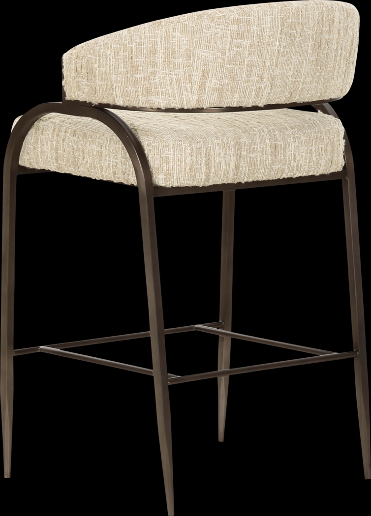 Ibapah I Cream Counter Height Stool - Thumbnail - Image 4