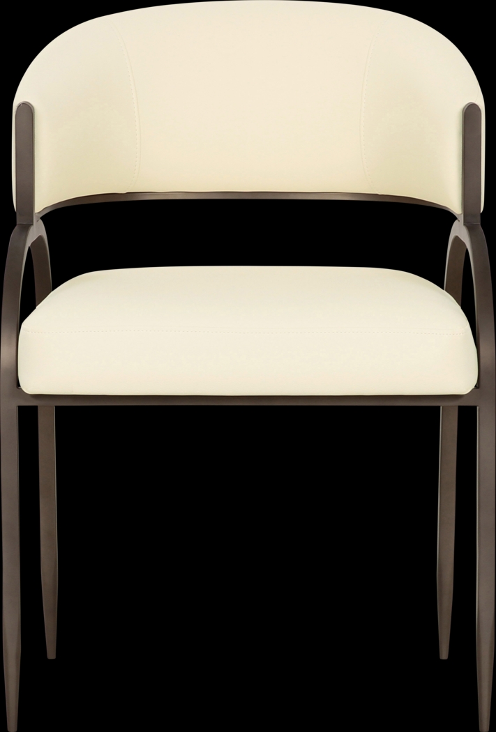 Ibapah II Cream Arm Chair - Thumbnail - Image 3