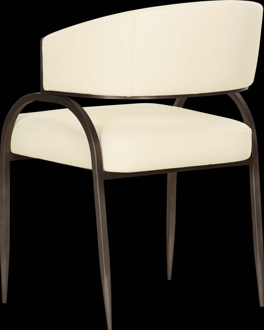 Ibapah II Cream Arm Chair - Thumbnail - Image 4