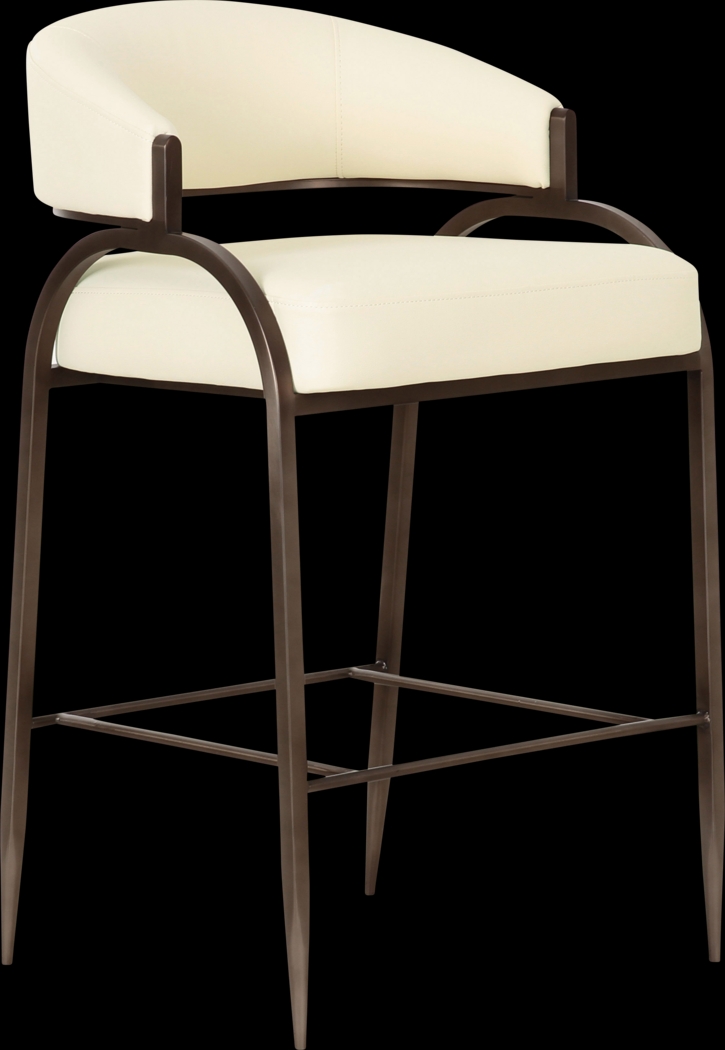 Ibapah II Cream Counter Height Stool - Thumbnail - Image 1