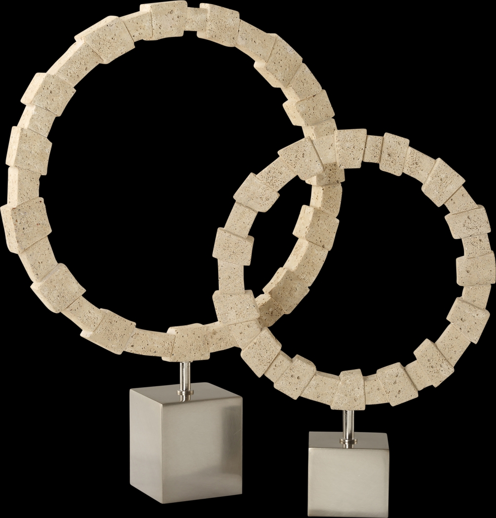 Ibreu Silver Sculpture, Set of 2 - Thumbnail - Image 1