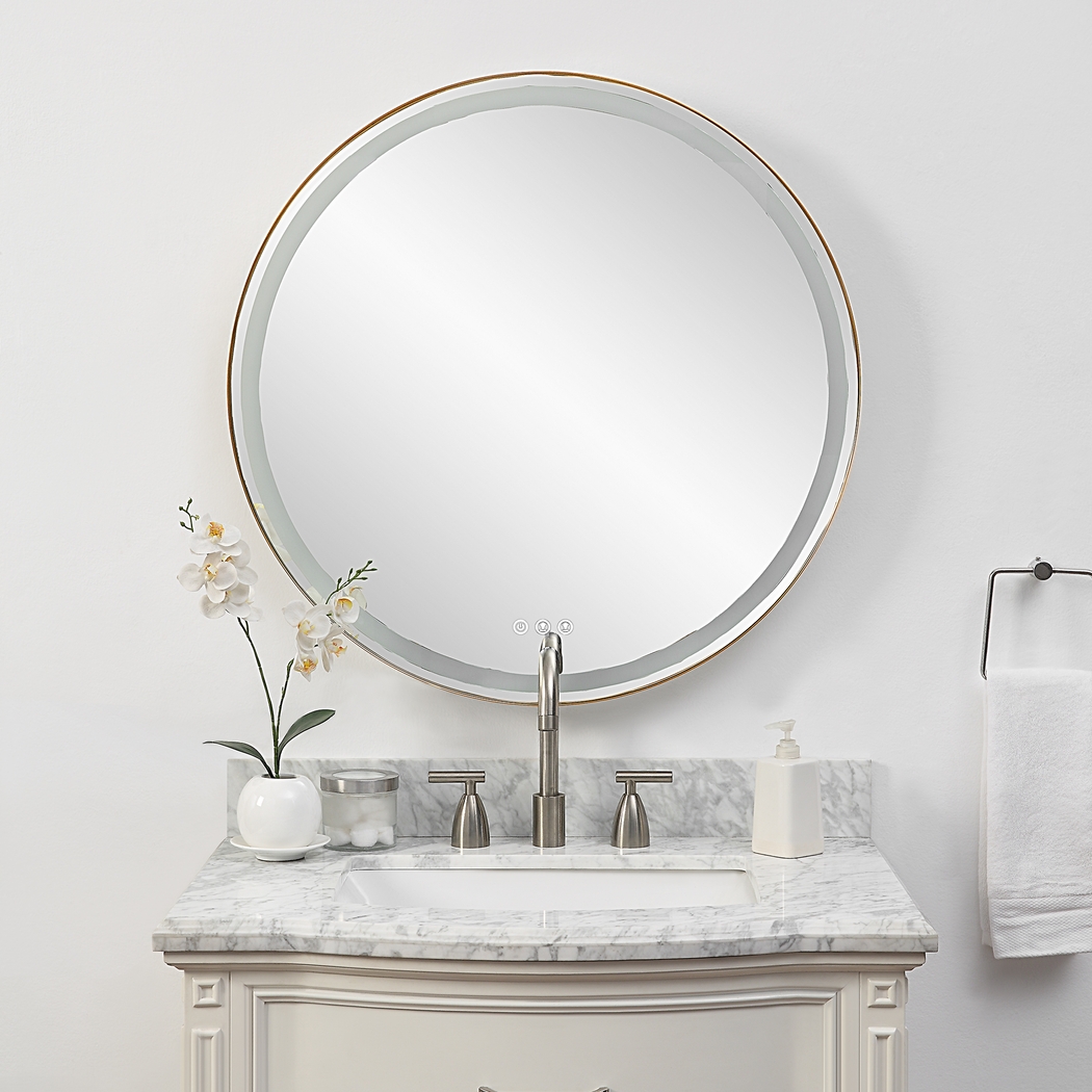 Icco Brass Mirror - Thumbnail - Image 2