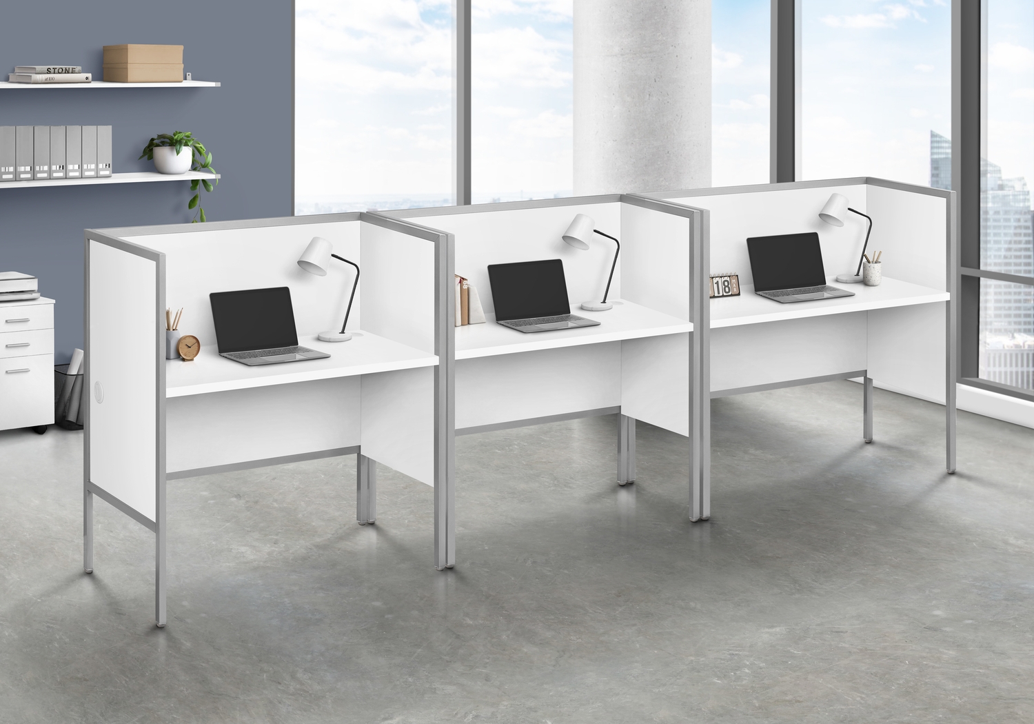 Icecups White Desk - Thumbnail - Image 3