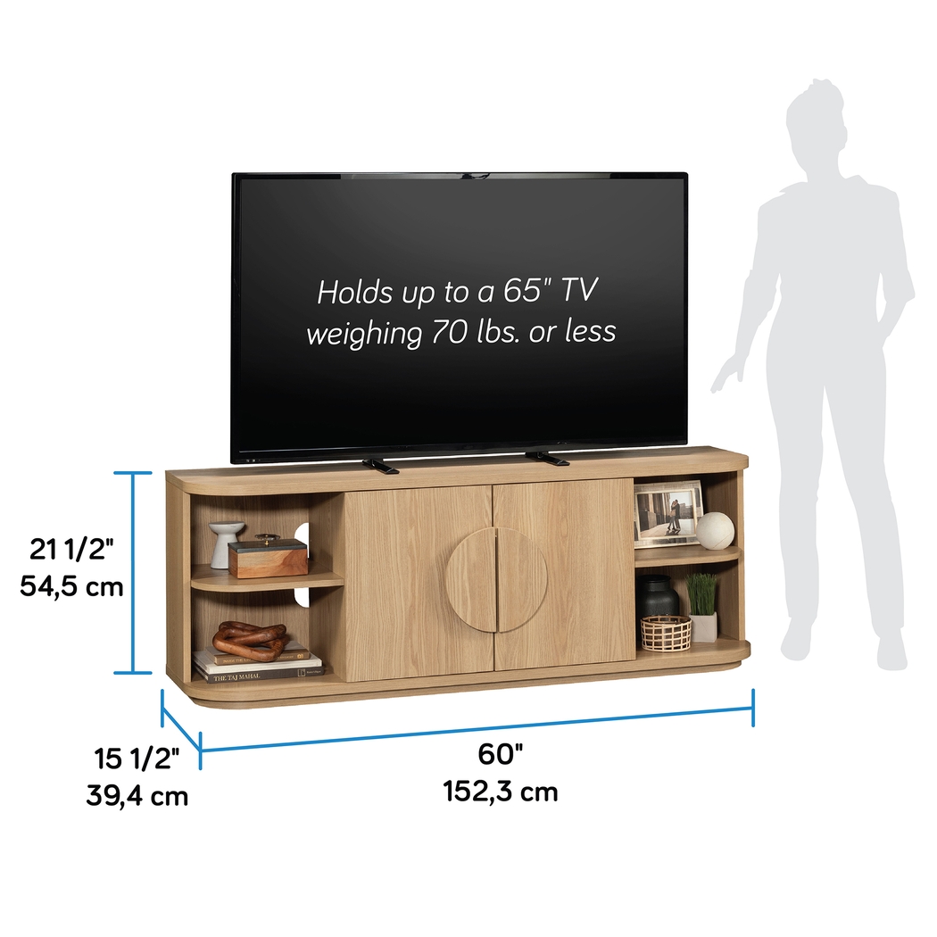 Icedale Brown 60 in. Console - Thumbnail - Image 4