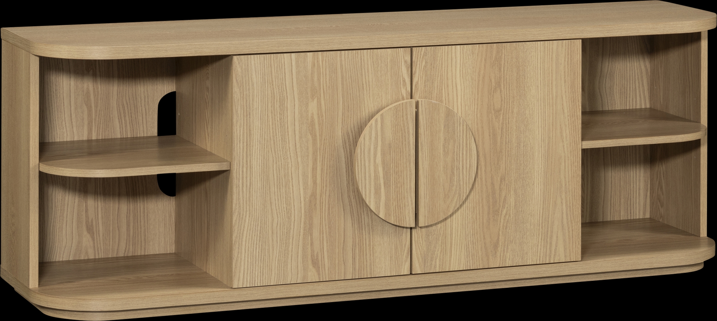 Icedale Brown 60 in. Console - Thumbnail - Image 1