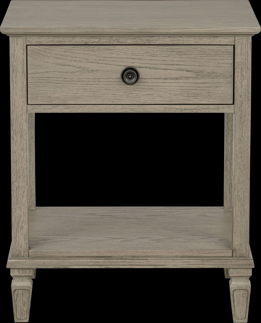Iceway I Gray Nightstand - Thumbnail - Image 1