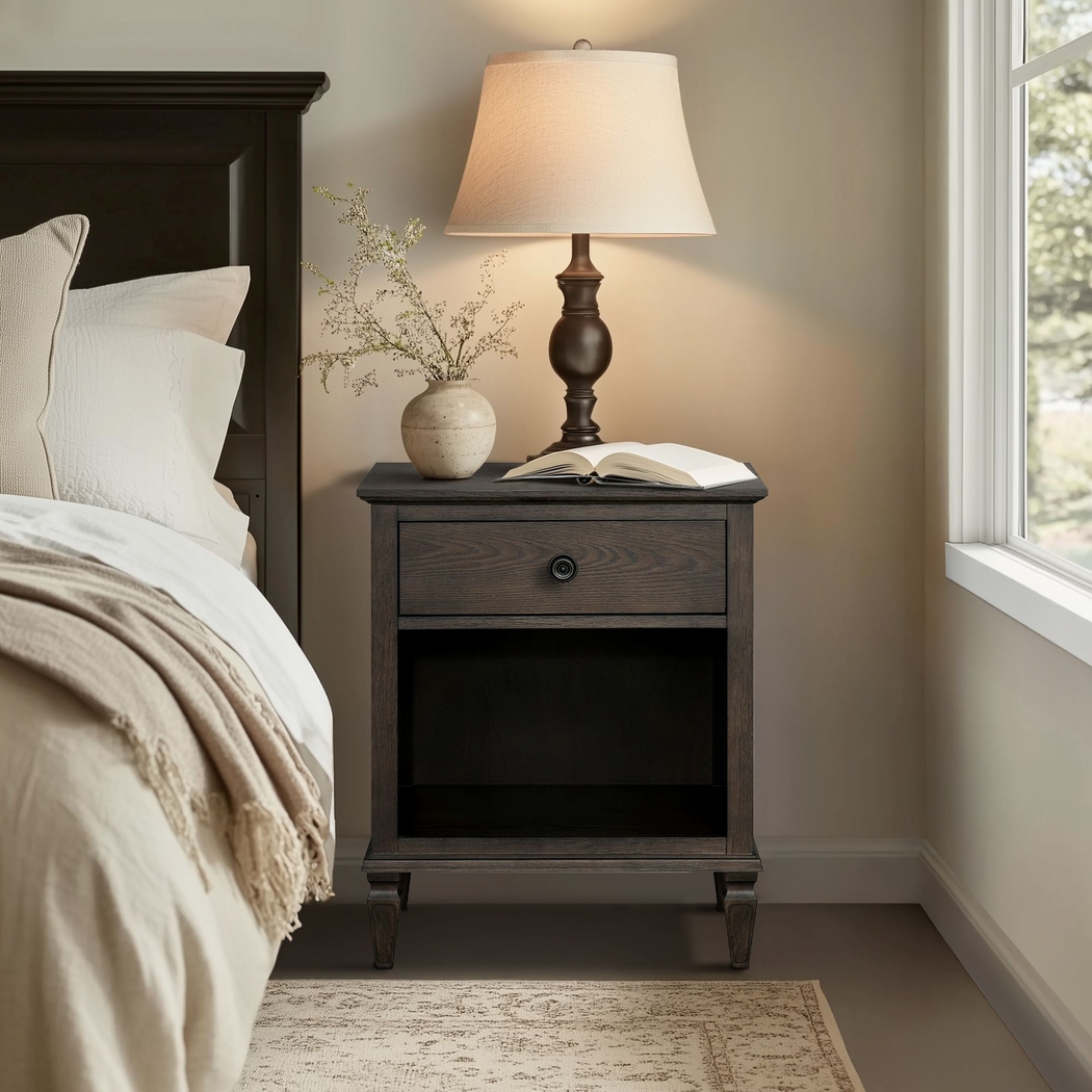 Iceway II Brown Nightstand - Thumbnail - Image 2