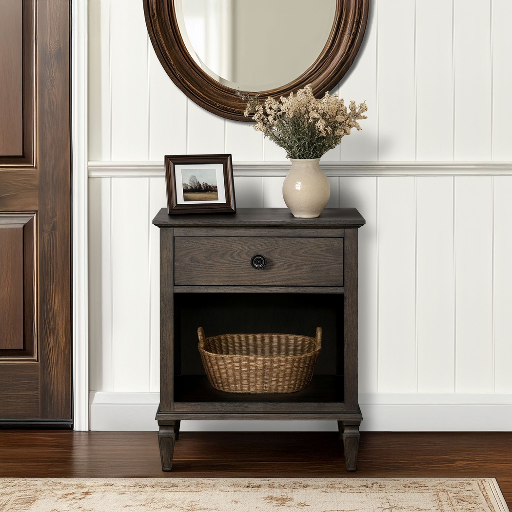 Iceway II Brown Nightstand - Thumbnail - Image 4