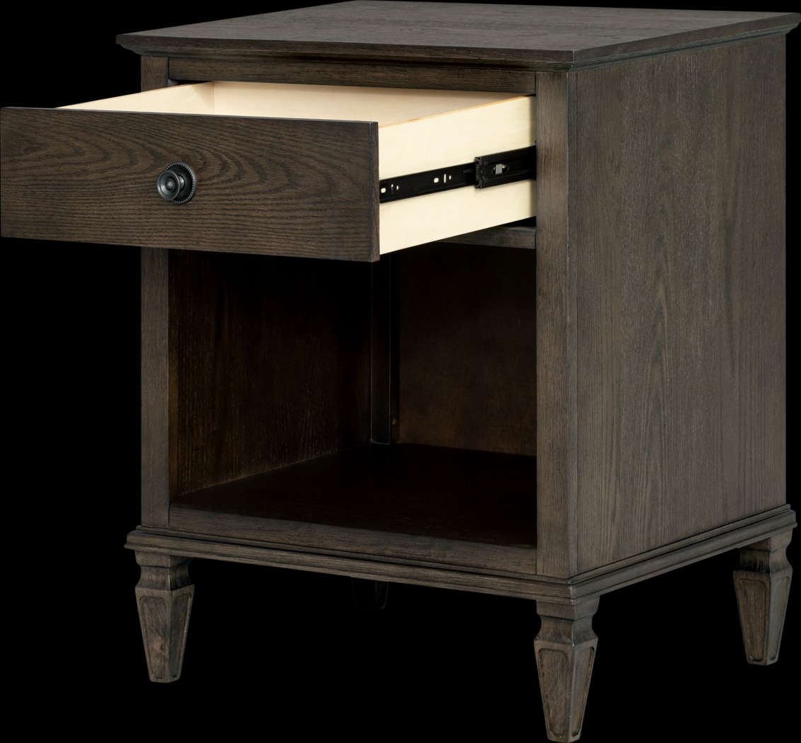 Iceway II Brown Nightstand - Thumbnail - Image 6
