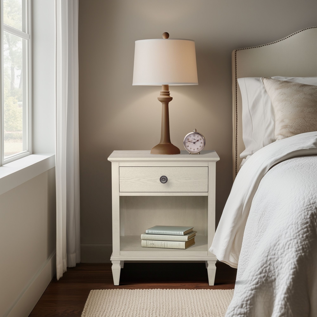 Iceway II Cream Nightstand - Thumbnail - Image 5
