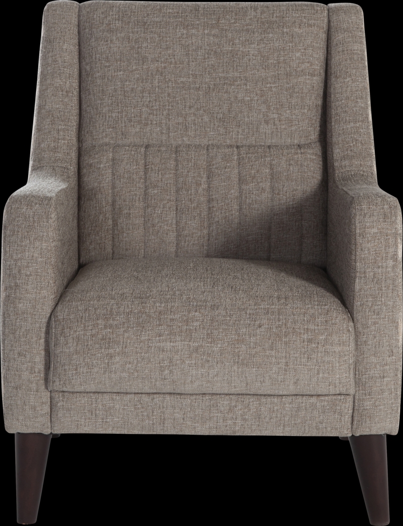 Ickenham Gray Accent Chair - Thumbnail - Image 2