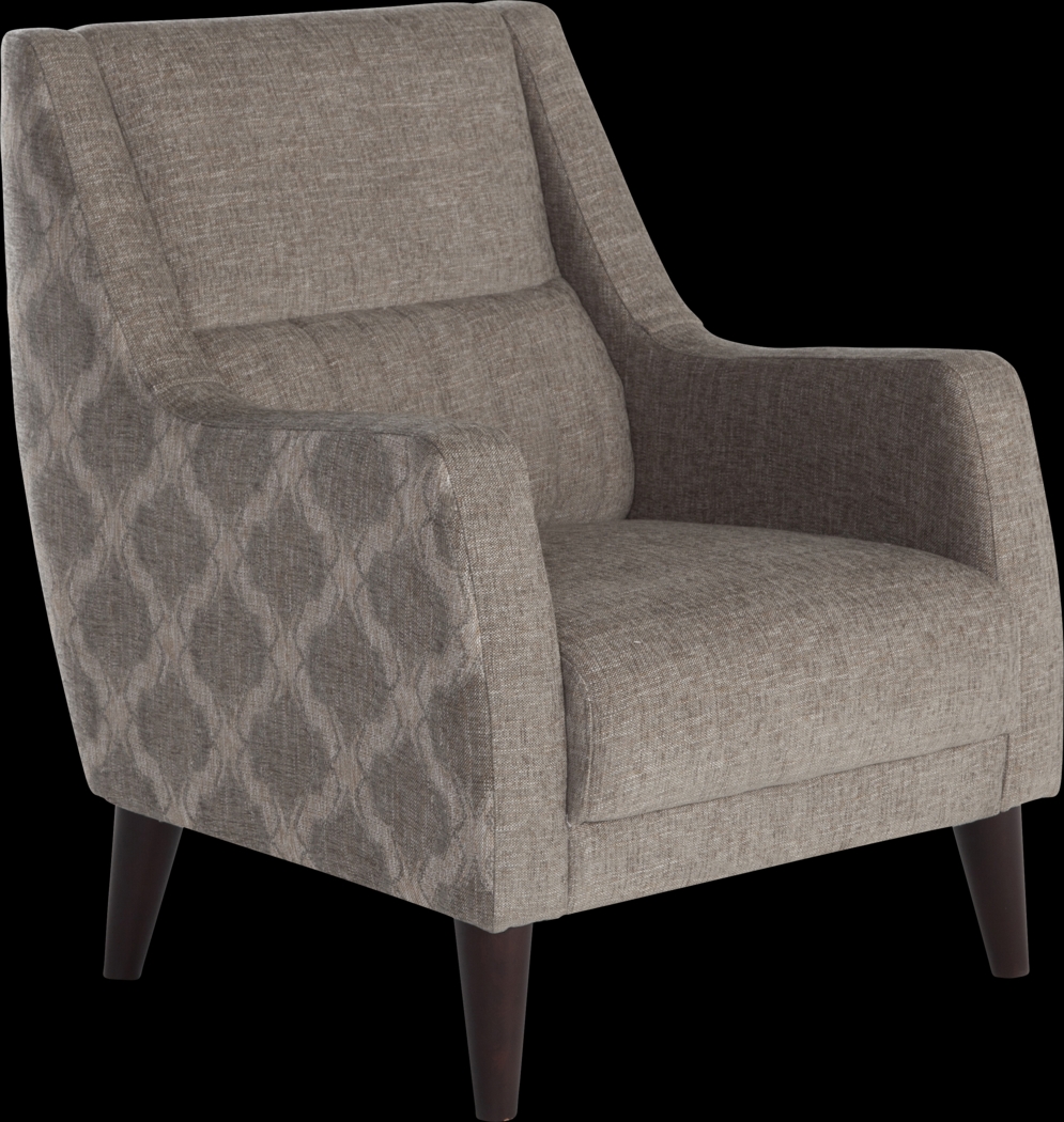 Ickenham Gray Accent Chair - Thumbnail - Image 1