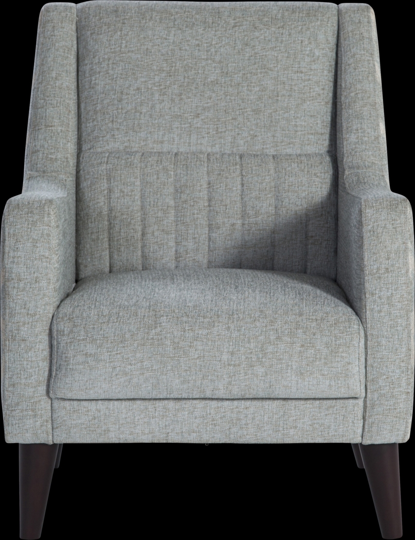 Ickenham Light Gray Accent Chair - Thumbnail - Image 2