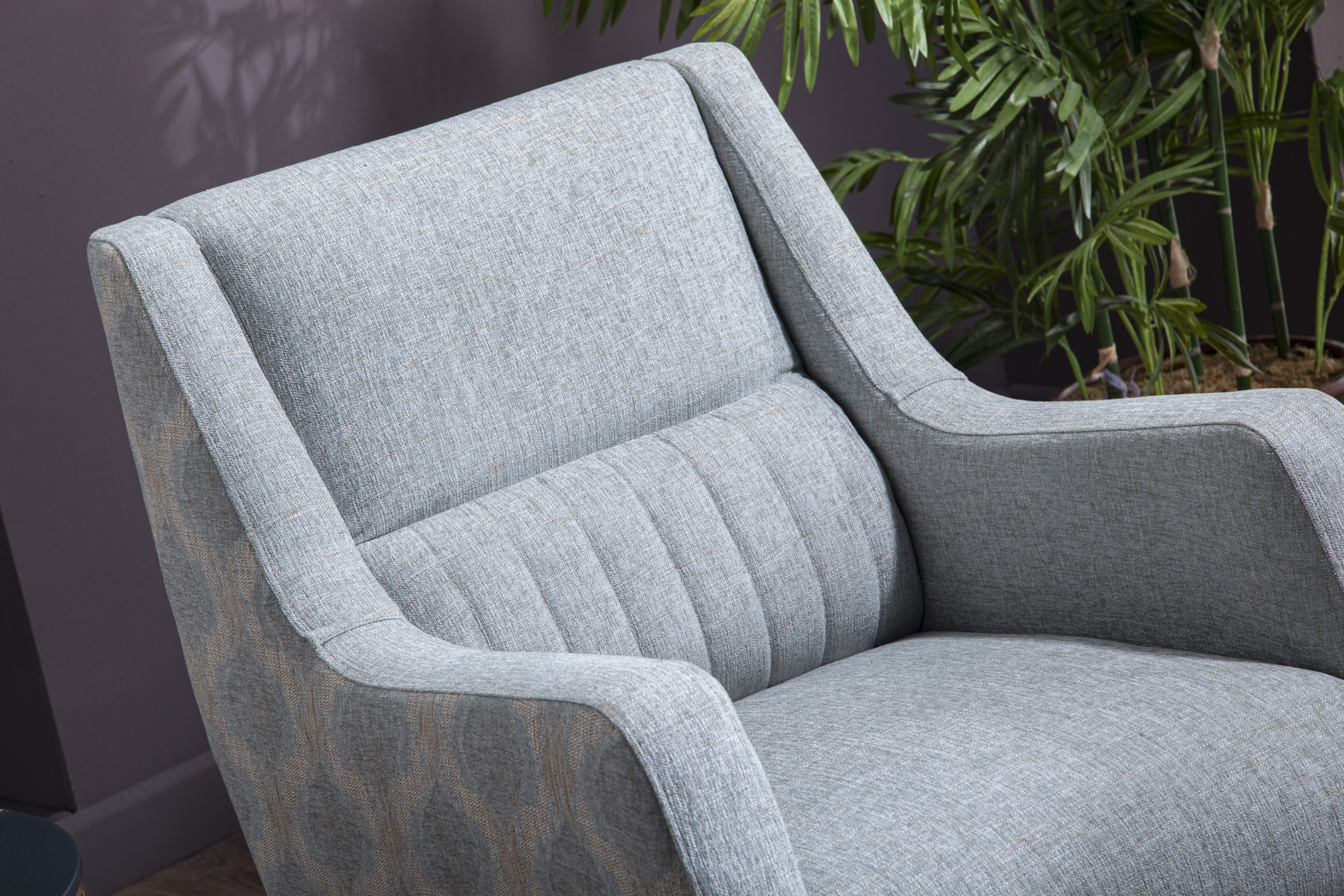 Ickenham Light Gray Accent Chair - Thumbnail - Image 5