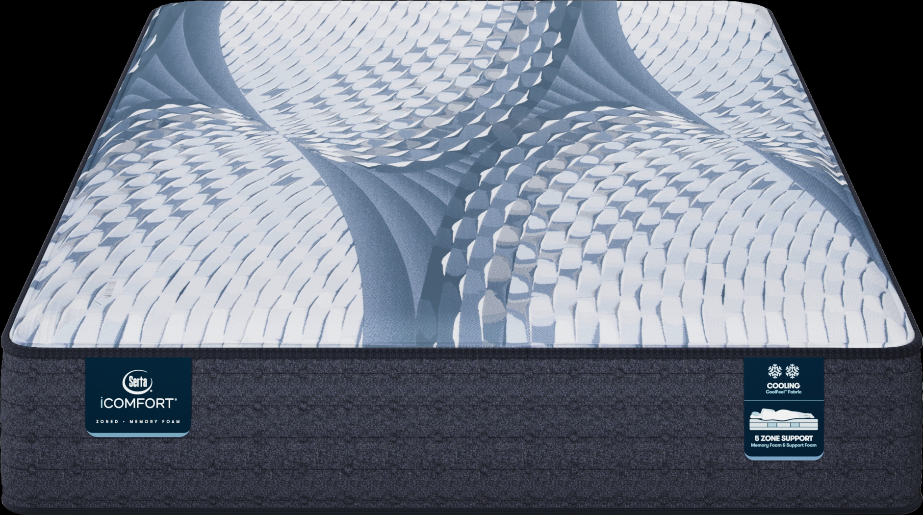 iComfort Aveda Plush Queen Mattress - Thumbnail - Image 2