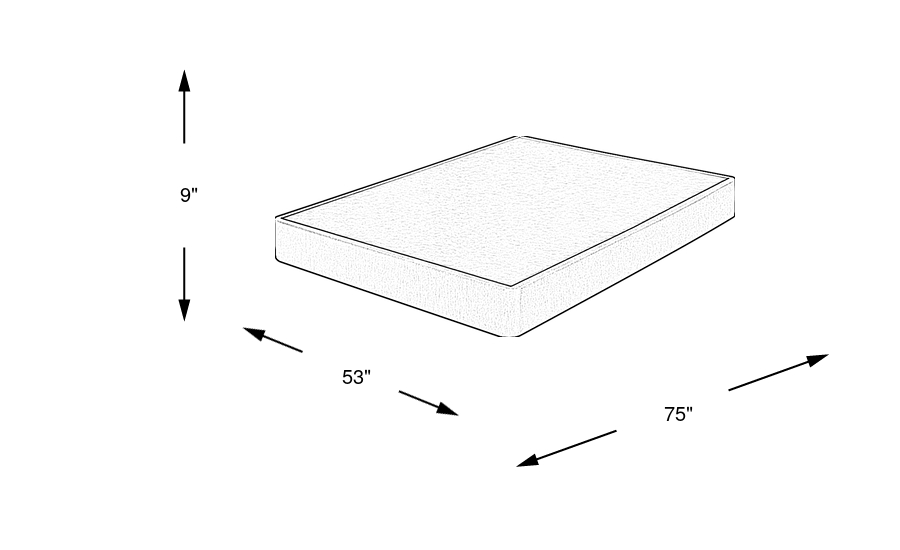 Dimension Image. Please refer to the Dimension Tab on this page for dimension details.